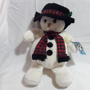 Snowden Plush Snowman 22" Top Hat Target 1997